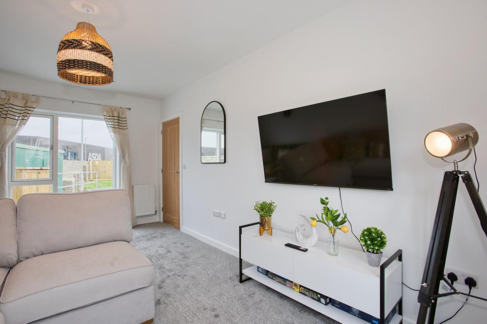 St Ives Bay - Immaculate Brand New 3Bed - Free Parking - Beach - Wifi Hayle Bagian luar foto